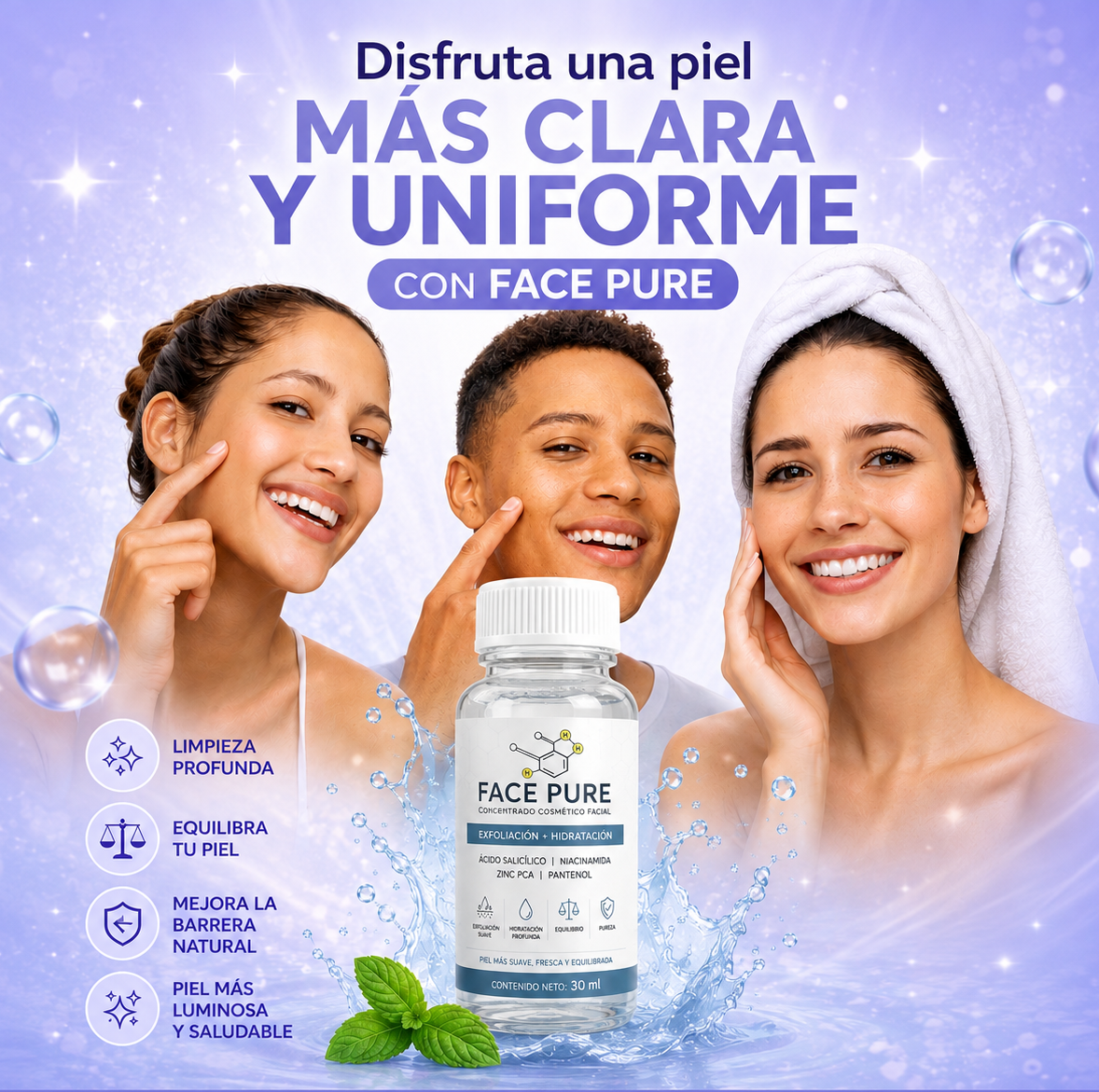 FACE PURE Tratamiento Localizado