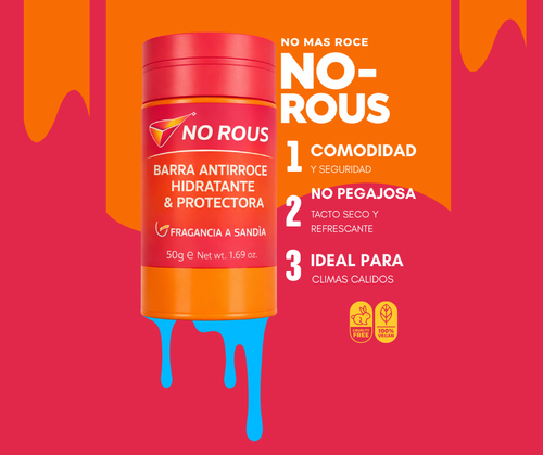 NO ROUS® – Barra Antirroce Hidratante & Protectora