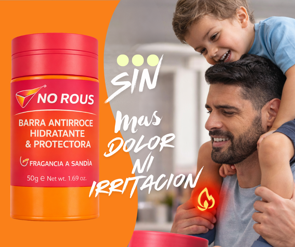 NO ROUS® – Barra Antirroce Hidratante & Protectora